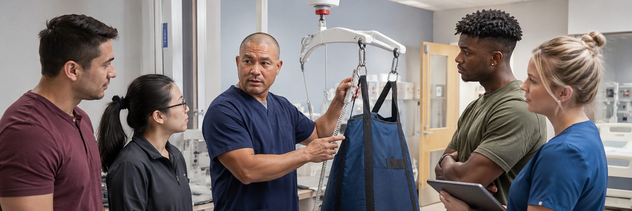 Medical imaging equipment service on a mammography system with test instrumentation
